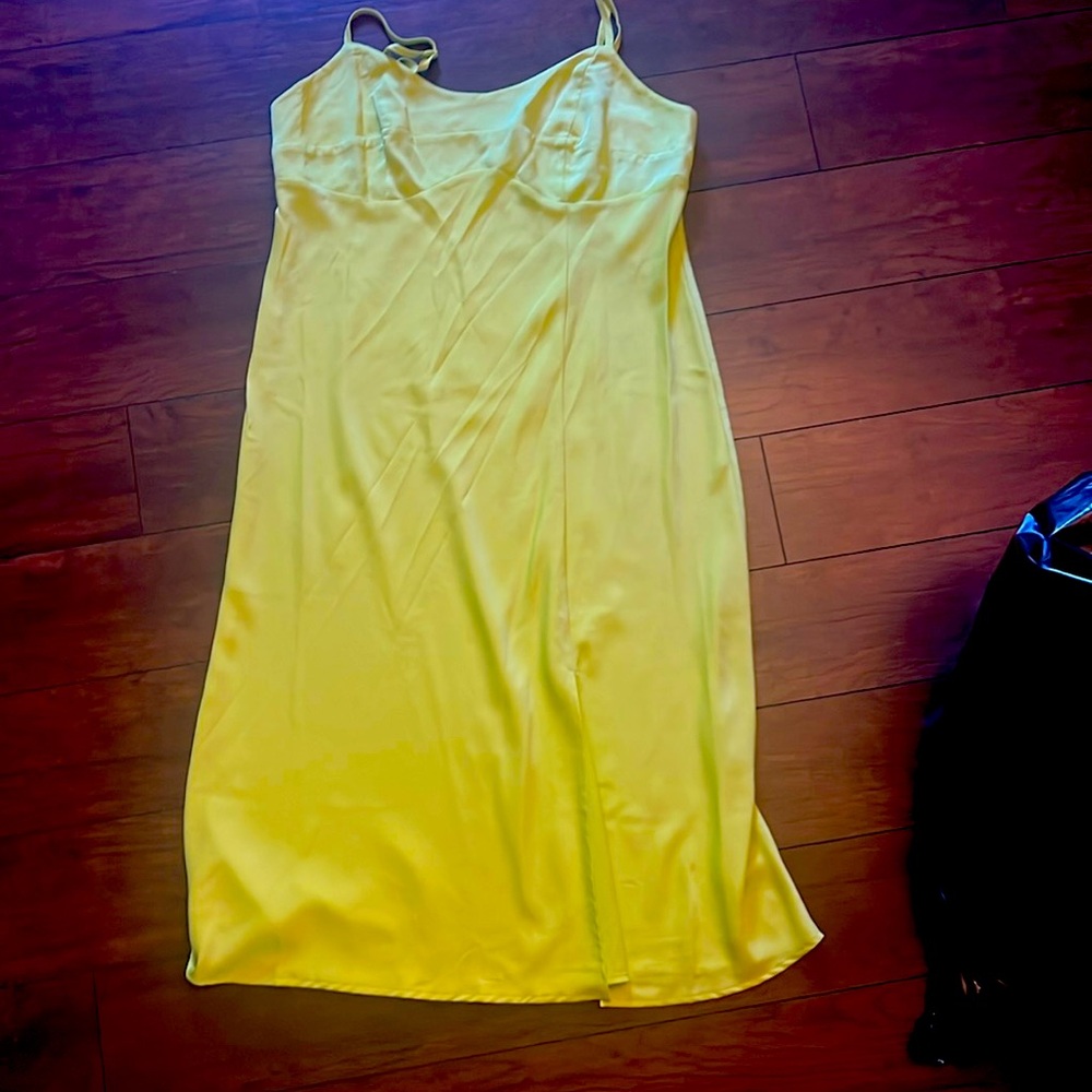 Spaghetti Strap Maxi. Neon green. A New Day from Target